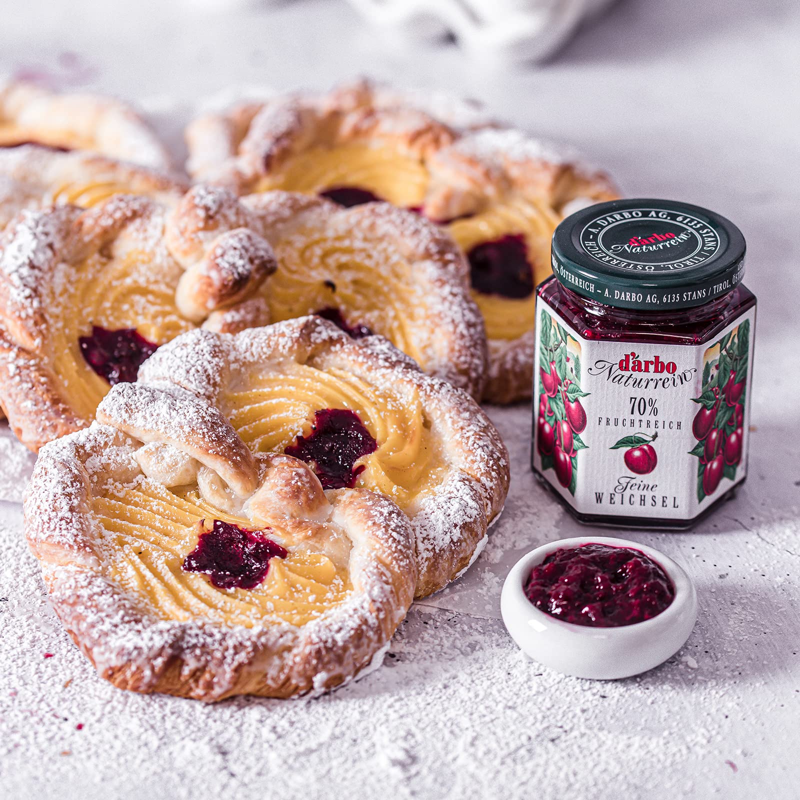 Amazon | ダルボ ダブルフルーツ サワーチェリージャム 200g | DARBO